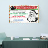 Foto's met kerstbanner spandoek (Beurs)