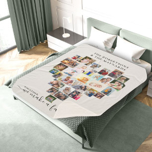 Foto's samenvoegen tot familie sherpa deken