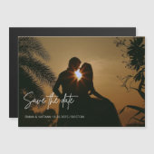 Foto's Sla de datum magnetisch op Magnetische Uitnodiging (Voorkant / Achterkant)