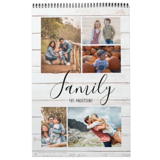 Foto's uit de bijtende familie kalender (Hoes)