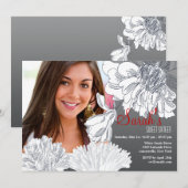 Foto's van Black and White Kaart (Voorkant / Achterkant)