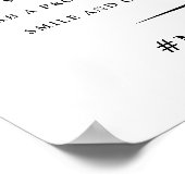  foto's van Black en White Wedding Poster (Hoek)