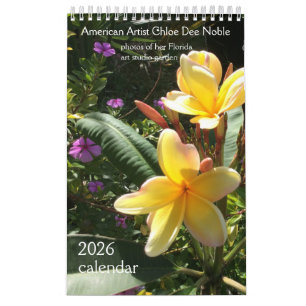 foto's van Chloe's kunststudio tuin, Kalender 2026
