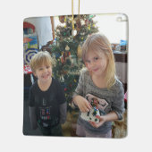 Foto's van Cute Kind, Kerstmis Keramisch Ornament (Links)