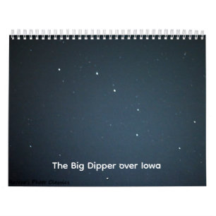 Foto's van de lucht /Twee pagina's MediumCalendar, Kalender