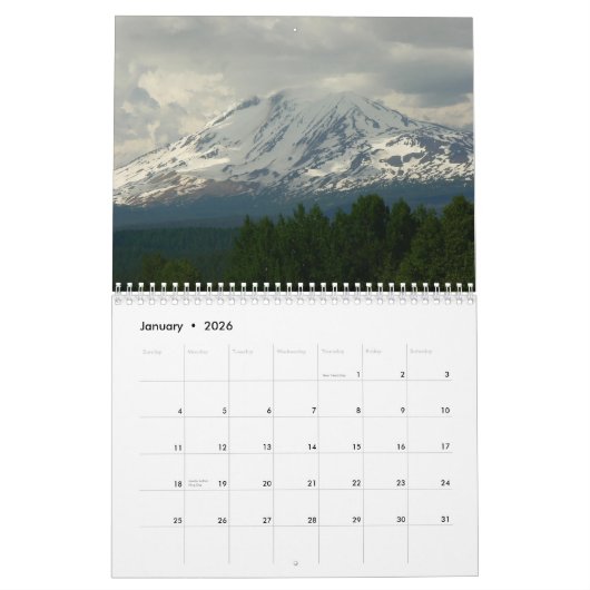 Foto's van het Grote Noordwesten Kalender (Jan 2026)