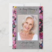 Foto's van Keepsake Funeral Memorial Bedankkaart (Voorkant)