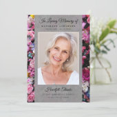 Foto's van Keepsake Funeral Memorial Bedankkaart (Staand voorkant)