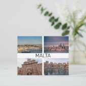 Foto's van Malta Briefkaart (Staand voorkant)