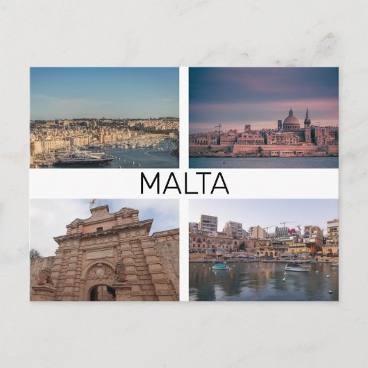 Foto's van Malta Briefkaart (Voorkant)