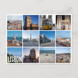 Foto's van Mosaic Lissabon, Portugal Briefkaart