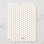 Foto's van onze eerste kerstdag 2 feestdagenkaart (Achterkant)