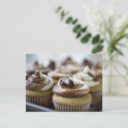 Foto's van pindakaas, stap voor stap briefkaart (Staand voorkant)