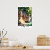 Foto's van Rocks, Michigan Poster (Keuken)