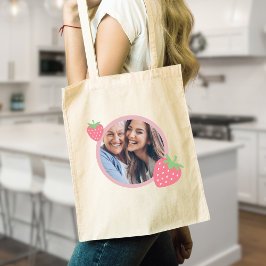 Foto's van Strawberry Pink Mom Tote Bag