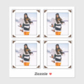 Foto's Vinyl Framed Portrait Collage Sticker (Vel)