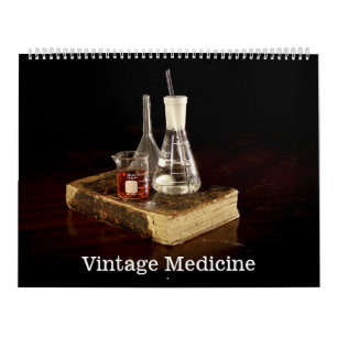 Foto's voor medische Vintage Kalender
