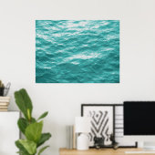 Fotoschildering oceaanoppervlak poster (Thuiskantoor)