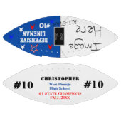 Fotoschoolkampioenen Colbalt Blue American Football (Panelen)