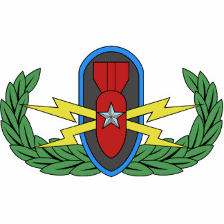 Fotosculptuur EOD Senior Badge Fotobeeldje Magneet