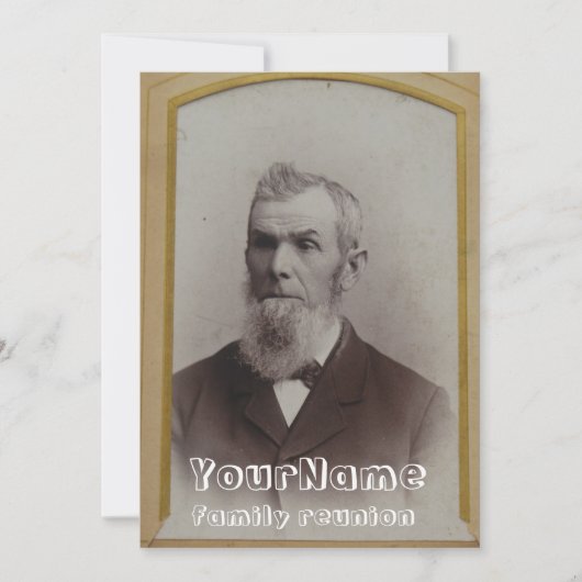  fotoserie reünie kaart (Voorkant)
