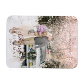 Fotoserie - verfijnd kerstfeest met glitter magneet (Horizontaal)