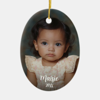 Fotosjabloon Kerst of Vakantie Ornament