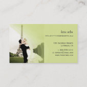 Fotosjabloon, voeg uw eigen sjabloon toe visitekaartje (Achterkant)