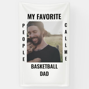 Fotosjabloon voor Aangepaste sportvader Sport mam Spandoek