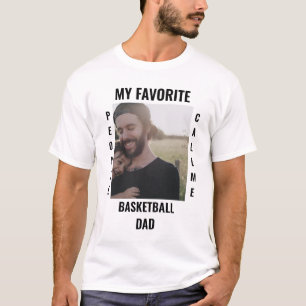 Fotosjabloon voor Aangepaste sportvader Sport mam T-shirt