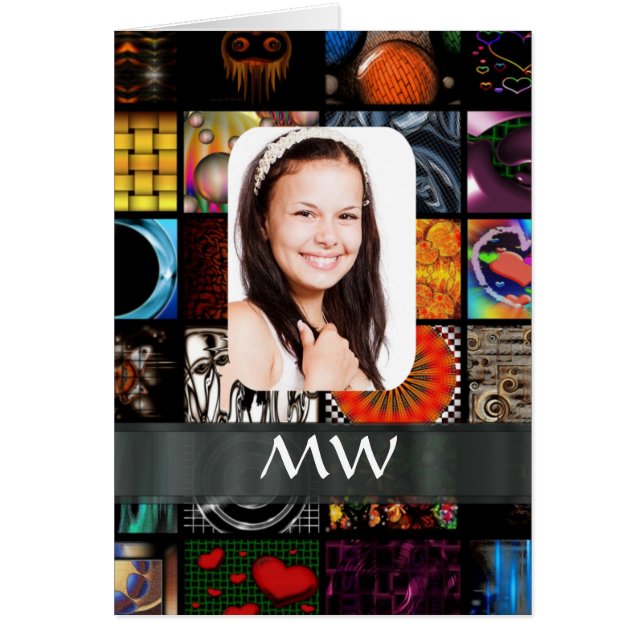 Fotosjabloon voor collagepatroon (Voorkant)