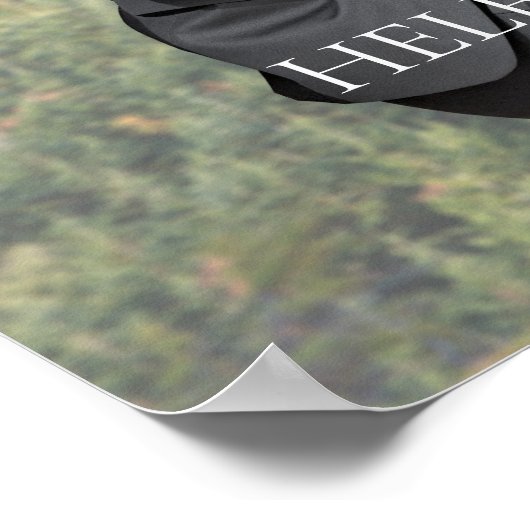 Fotosjabloon Wedding Welcome Sign Poster (Hoek)