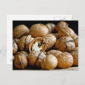 Fotostapel walnoten briefkaart (Voorkant / Achterkant)