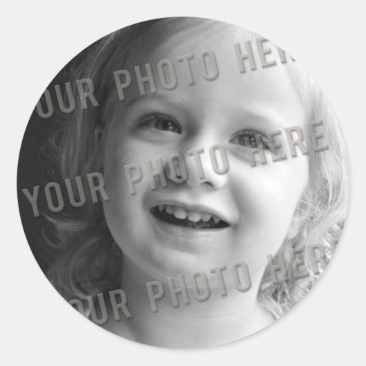  fotosticker ronde sticker (Voorkant)