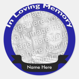 Fotostickers Ronde Sticker