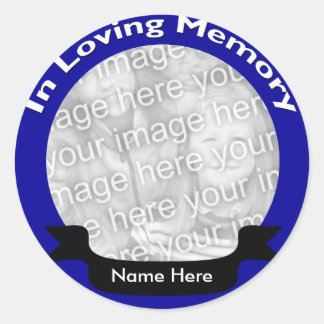 Fotostickers Ronde Sticker