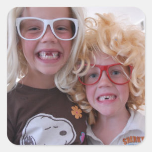 Fotostickers Vierkante Sticker