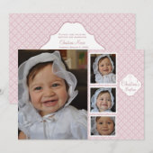 Fotouitnodiging voor het spelen van kinderen kaart (Voorkant / Achterkant)