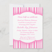 Fotouitnodiging voor kerstmeisjes kaart (Achterkant)