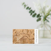 Fotoveld van tarwe - Visitekaartje (Staand voorkant)