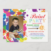 Fotoverf Kunst Uitnodiging (Voorkant / Achterkant)