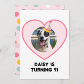 Fotoverjaardag Kaart (Voorkant / Achterkant)