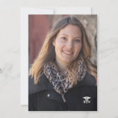 Fotoverpleegster Afstuderen ceremonie Kaart (Achterkant)