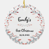 Fotoversiering Keramisch Ornament (Achterkant)