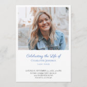 Fotoviering van het Life Order of Service-programm Programma (Voorkant)