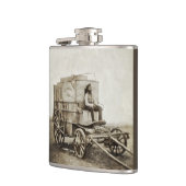 Fotowagen van Roger Fenton Fotorealisme Heupfles (Links)