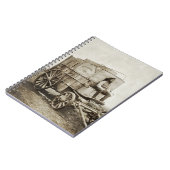 Fotowagen van Roger Fenton Fotorealisme Notitieboek (Linkerzijde)