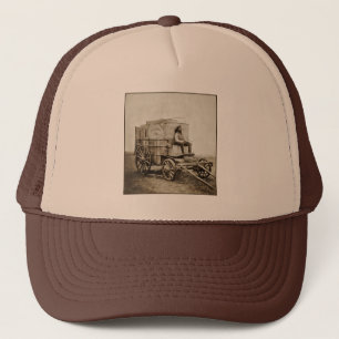 Fotowagen van Roger Fenton Fotorealisme Trucker Pet