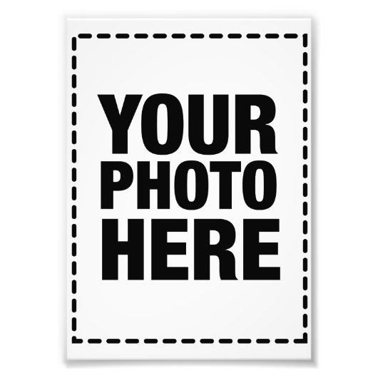 Fotoweergave - 5x7 (portret) foto afdruk (Voorkant)