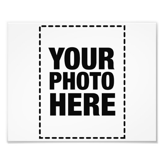 Fotoweergave - 8x10 (landschap) foto afdruk (Voorkant)